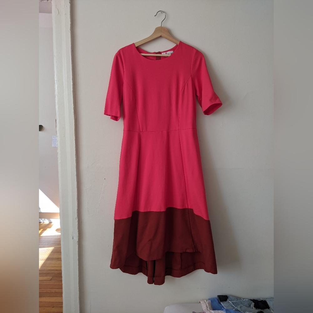 Boden Wren Ponte Midi Dress